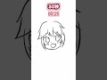 【重音テト】3秒,30秒,30分で描いてみた!#イラスト #描いてみた #イラストメイキング #お絵描き #おえかき #重音テト #イガク