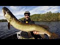 Muskie fishing in wisconsin lake michigan  4k by yuri grisendi