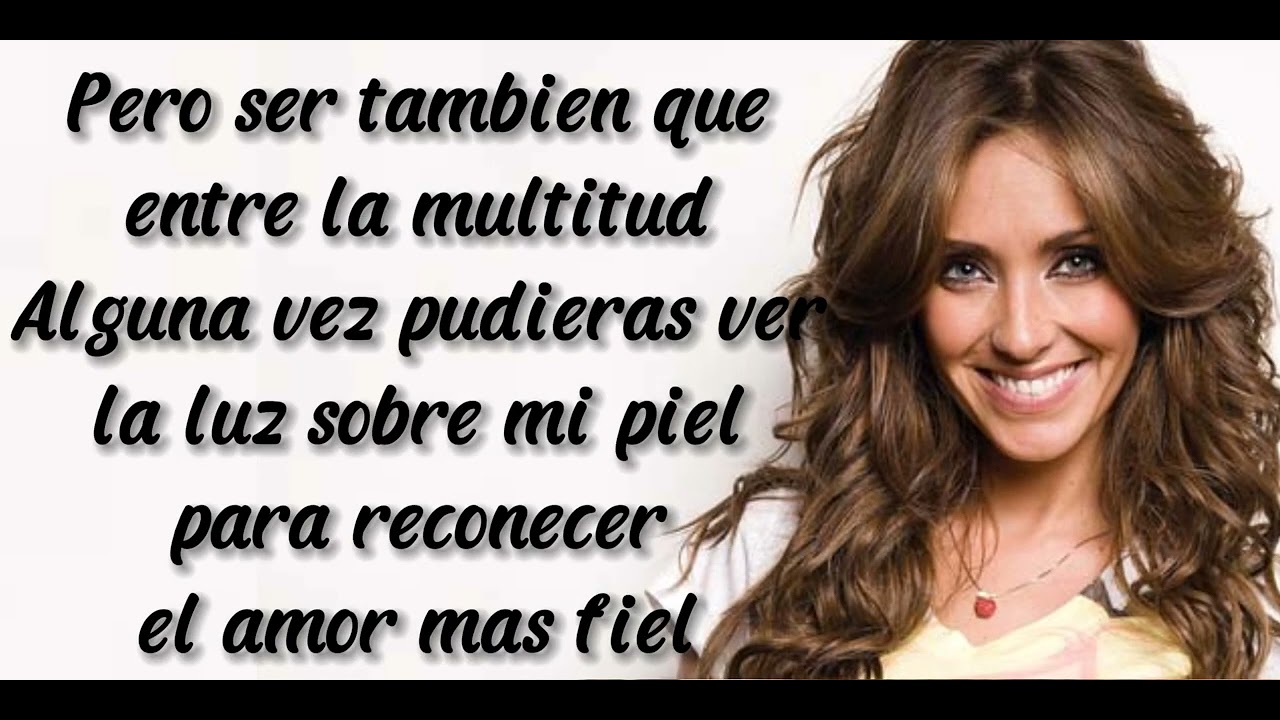 RBD-UN POCO DE TU AMOR (LETRA) - YouTube