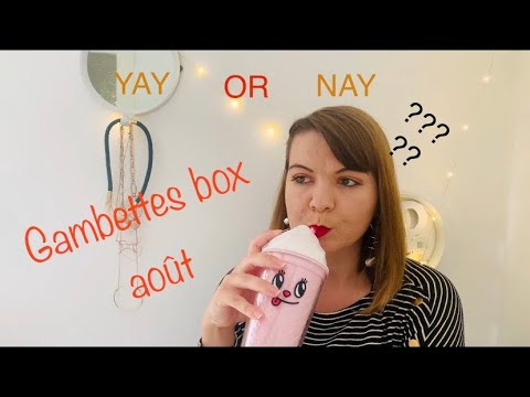 | Gambettes Box | AoÃ»t 2020 : On valide ou pas?