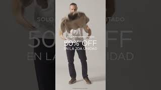 50% de descuento en la 2da unidad