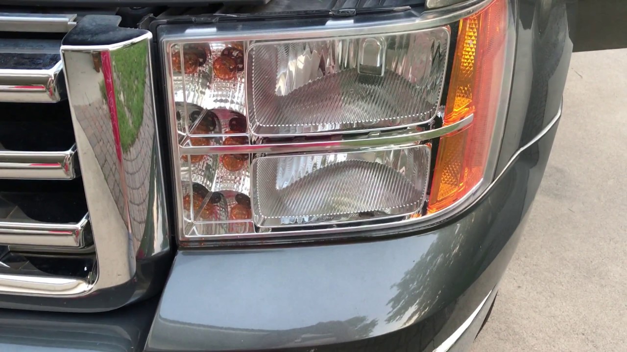 2010 sierra headlights