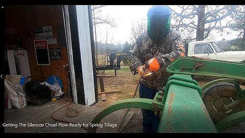 Getting The Glencoe Chisel Plow Ready for Spring Tillage