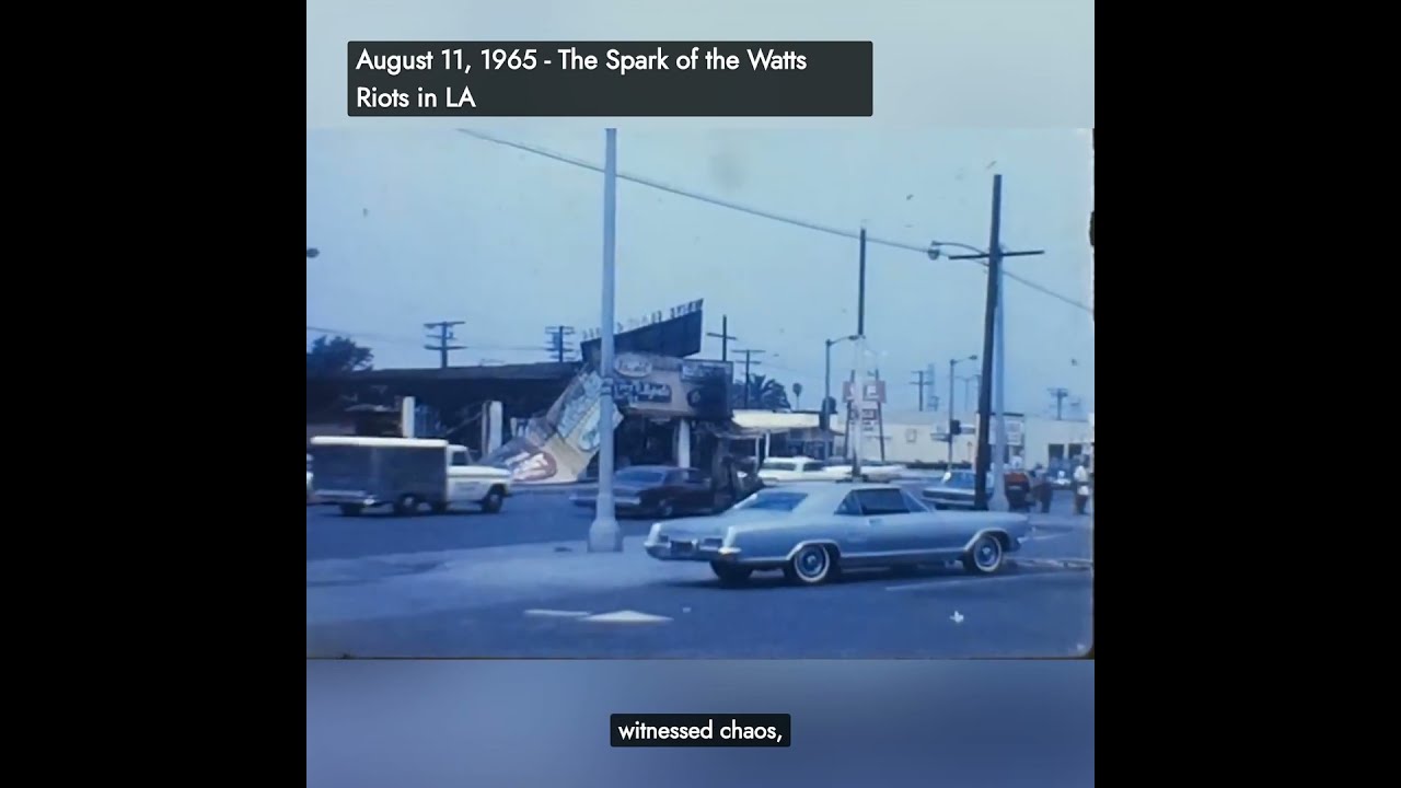 On This Day August 11 1965 The Spark Of Watts Riots In LA