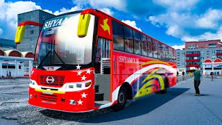 #routerequest by @ShafinsiddiqZihad DHAKA - BORGIA SHYAMOLI NR TRAVELS HINO AK1J NON AC BUS