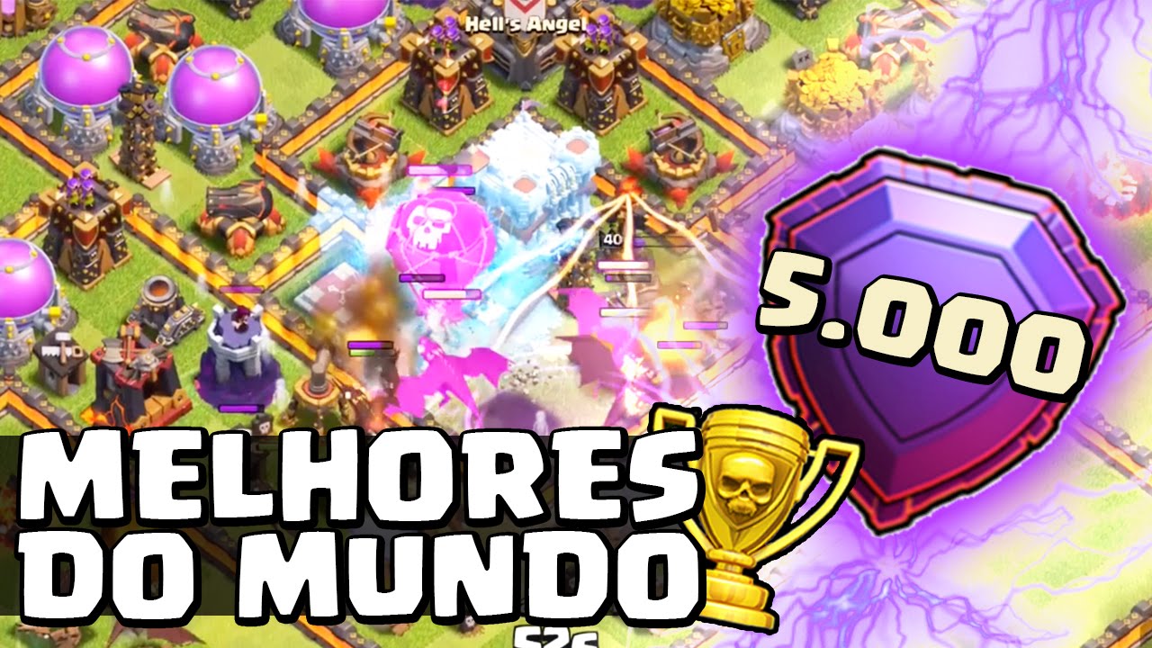 OS MELHORES DO MUNDO! ATAQUES NA LIGA LENDÁRIA!