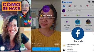 Cómo hacer videollamadas en Messenger Rooms de Facebook screenshot 1