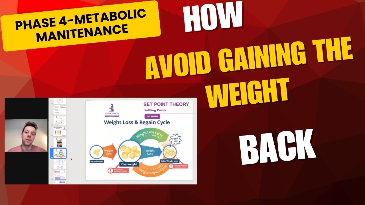 How NOT to gain all the weight back - YouTube