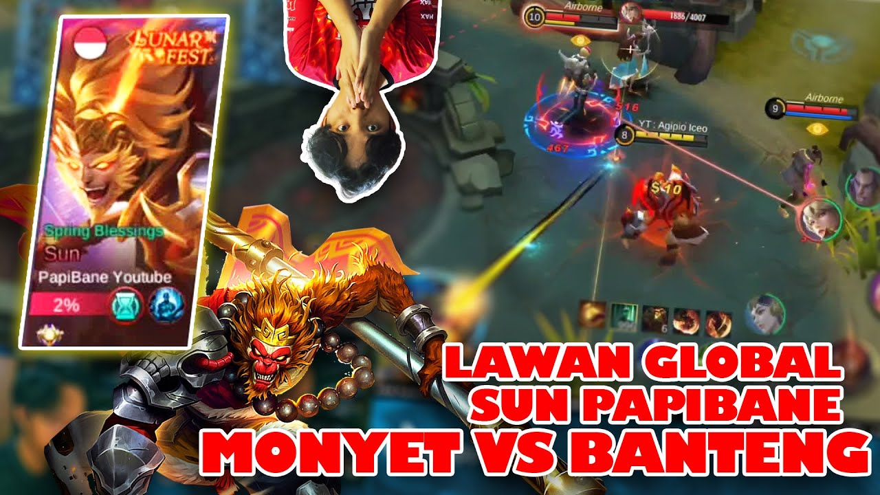 Sun Papi LAGI NYOBA EMBLEM MINO SUPPORT MALAH KETEMU GLOBAL SUN PAPI BANE BARENG ...