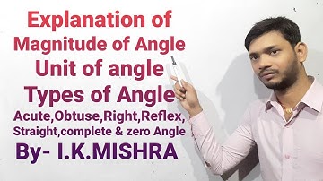 Maths for class 6th | Ch-13 | Angles and their Measurement || Part-02