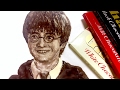 チョコでハリーポッターを描く Painting of Harry Potter - chocolArt