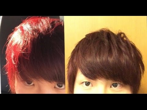 赤髪 黒髪から赤髪へ 前半 Youtube