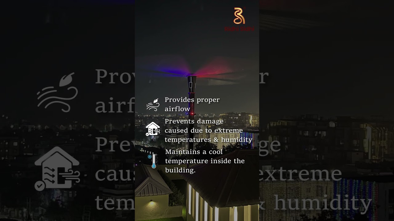 The next gen outdoor fan at Ridhi Sidhi Towers.