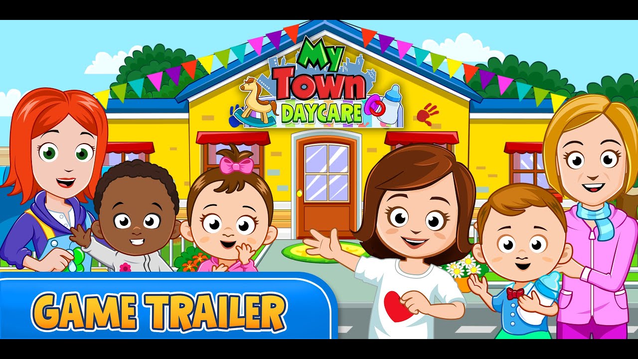 My Town Daycare Freemium MOD APK cover