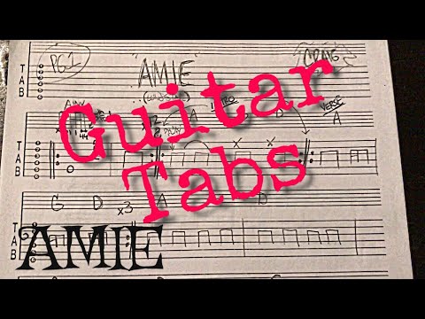 amie-guitar-tabs