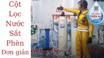 HD lắp đặt cột composite 1054 xử lý nước nhiễm phèn nhẹ ,đá vôi/ lọc nước thiên hà #vatlieuloc