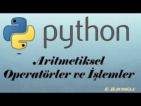 Python Dersleri  4 Matematiksel ilemler ve kullancdan bilgi alma