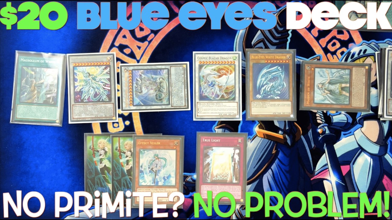 Колода Blue-Eyes + комбо за 20 долларов | Нет Primite? НЕТ ПРОБЛЕМ!