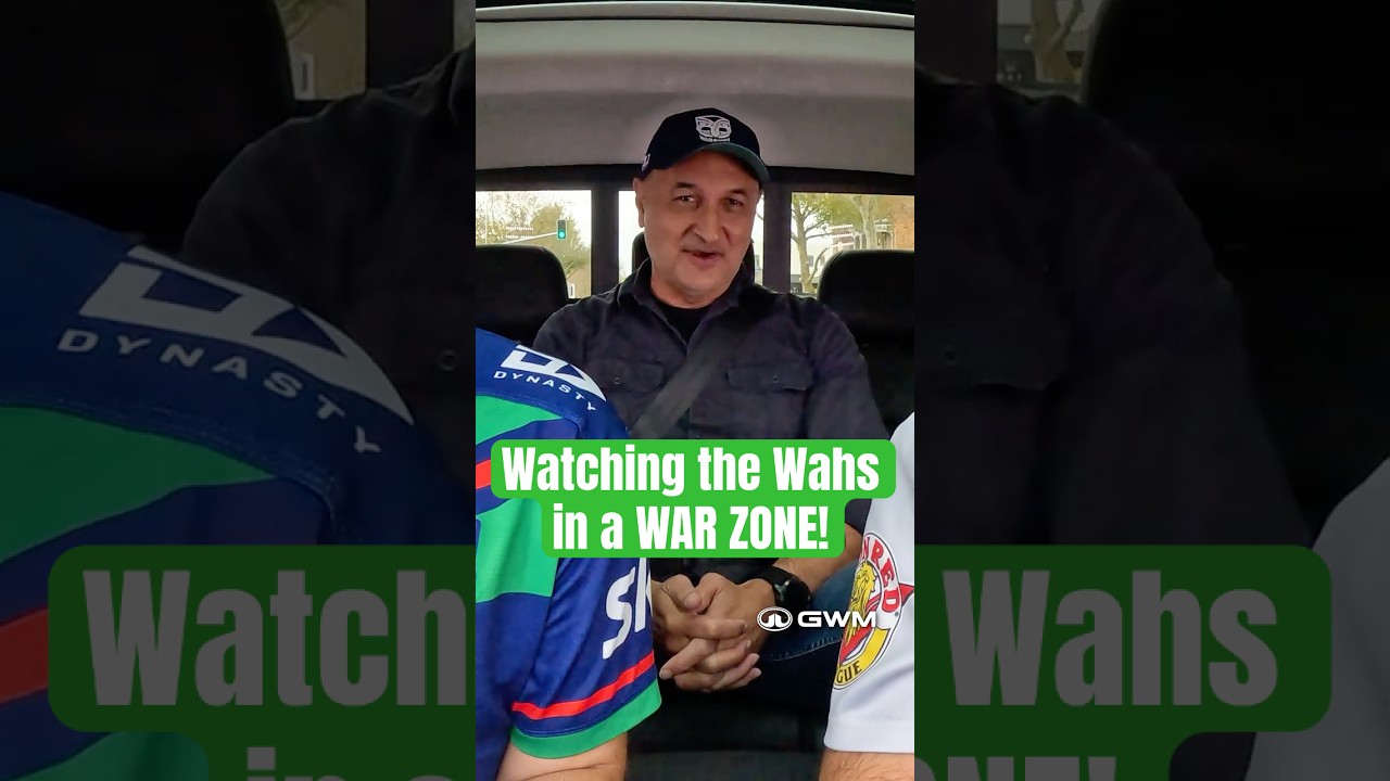 Mike McRoberts watched the Wahs while in a WAR ZONE!