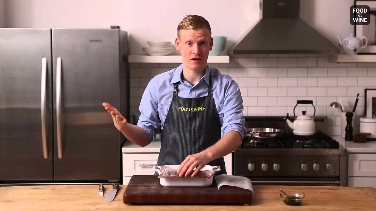 How to Score and Season Fish | Food & Wine - YouTube