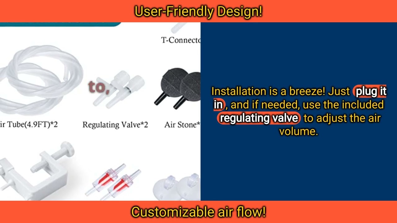 Unlock the Benefits of the FEDOUR Mini Aquarium Air Pump – Your Fish Tank's Best Friend!