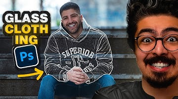 How to Make a STUNNING GLASS CLOTHING Effect in Photoshop