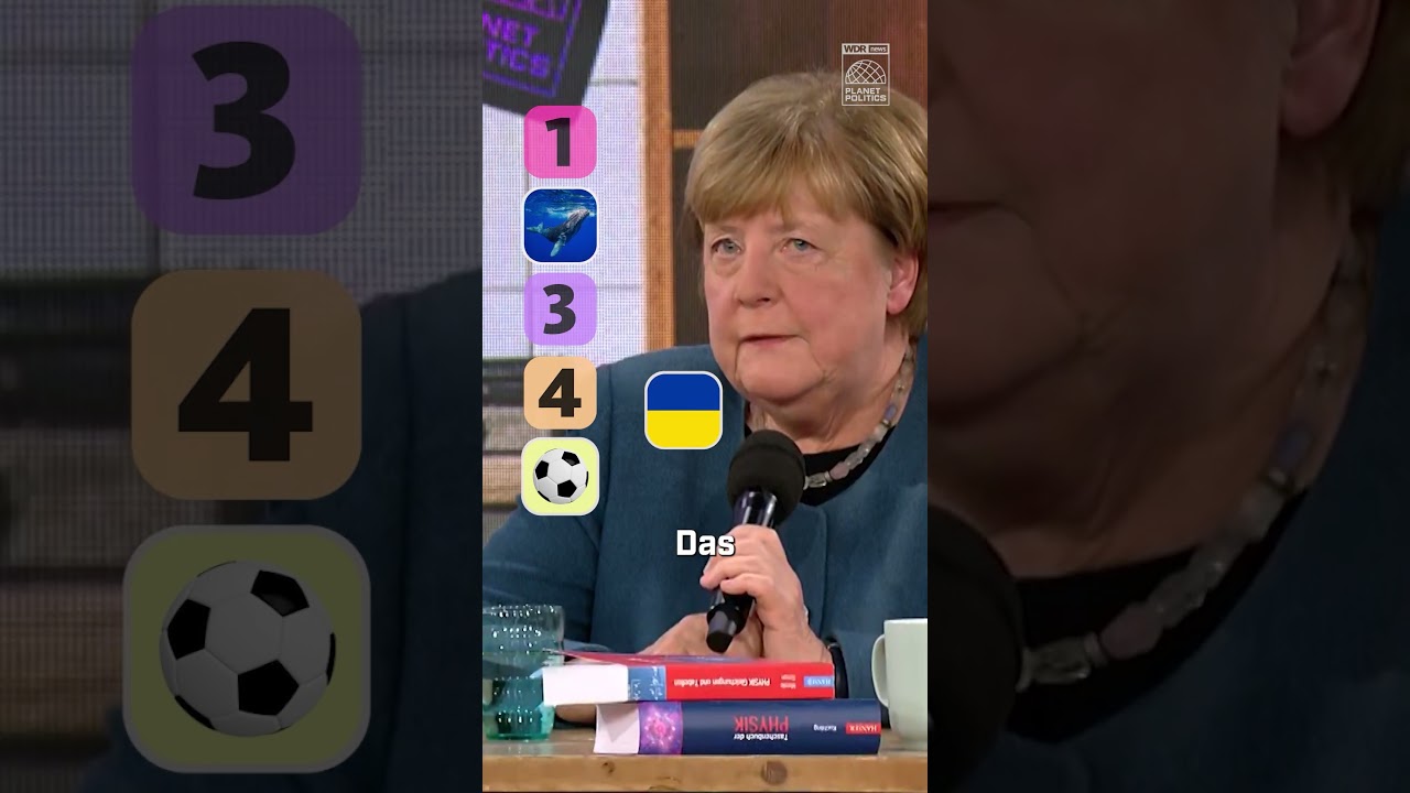 Sie hat die Spielregeln neu erfunden😅 #merkel #bundeskanzlerin #europaforum #wdr