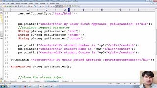 20 Different ways of gathering Request parameter Values from client request to servlet program | adv