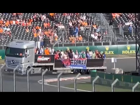 Live OP de baan op circuit Zandvoort