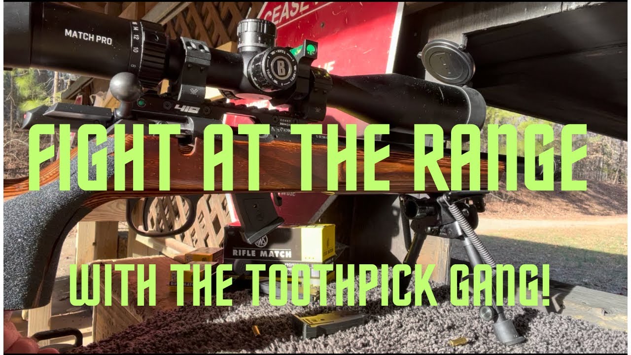 CZ 457 and custom 10/22 fight the dreaded Toothpick gang! - YouTube