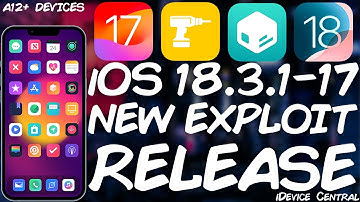 iOS 18.3.2 - 17 JAILBREAK (A12+ Devices): New iOS Bug RELEASED By Ian Beer (Google Project Zero)