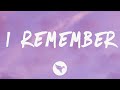 Internet Money - I Remember (Lyrics) Feat. Roddy Ricch & Kodak Black