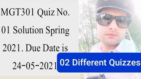 MGT301 Quiz No.01 Solution Spring 2021| Mgt301 solved quiz 1 2021| mgt301 quiz 1 solution 2021|