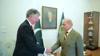 PM Shehbaz Sharif Meets UK National Security Adviser Jonathan Powell