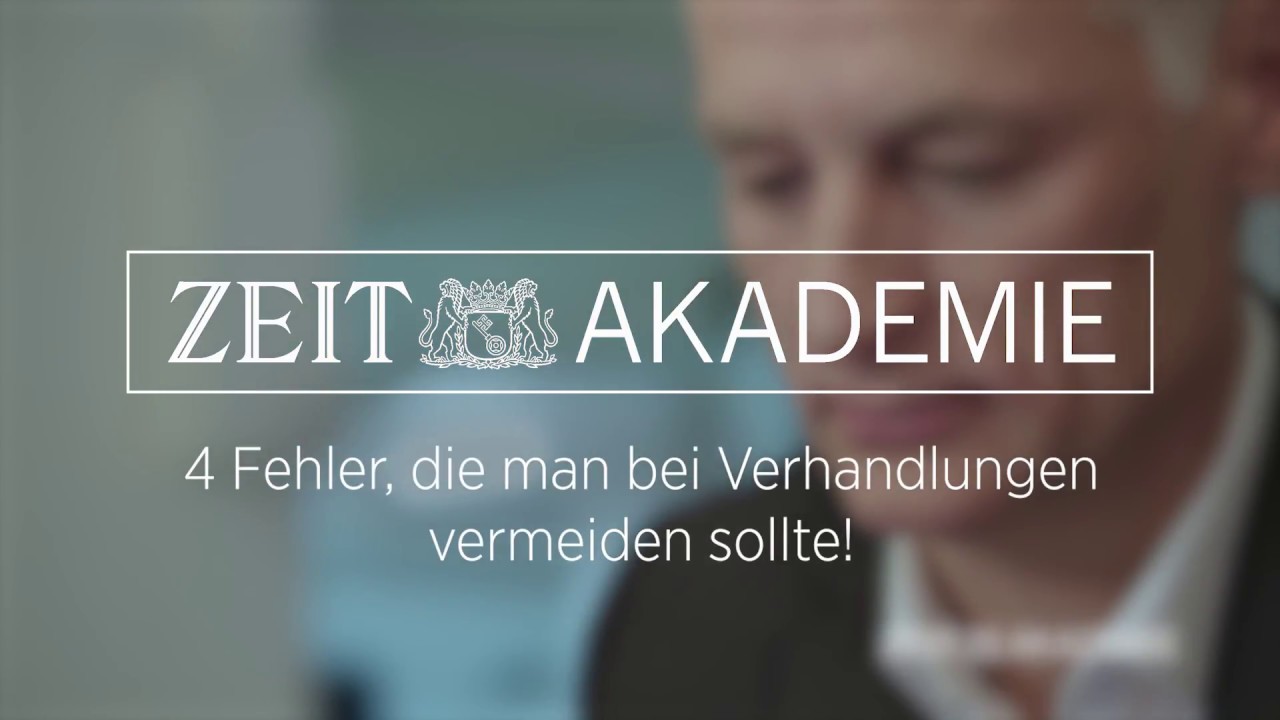 Matthias Schranner: 4 Fehler, die man bei Verhandlungen vermeiden sollte!