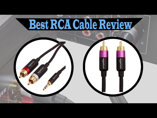 Top 5 Best RCA Cable Review 2022