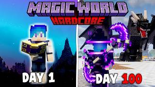 Download Lagu 100 Days Minecraft Hardcore Magic World Download Lagu 100 Days Minecraft Hardcore Magic World
