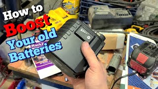 How to fix your old 24v and 18v Nicad batteries. How to boost the amperage
