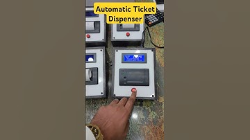 esp32 thermal printer for Automatic Ticket dispenser #diyproject #arduino #esp32project