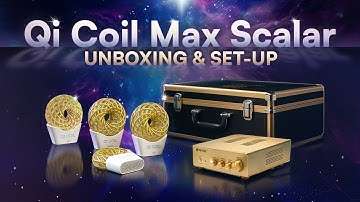 Qi Coil Max Scalar Demonstration — PEMF & Rife Frequency Device : Unboxing & Setup