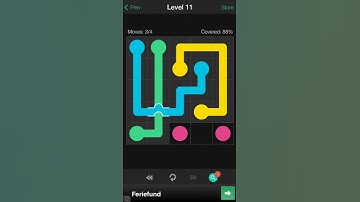 Draw Line: Bridge Level 11 Mango Pack 5x5 Walkthrough