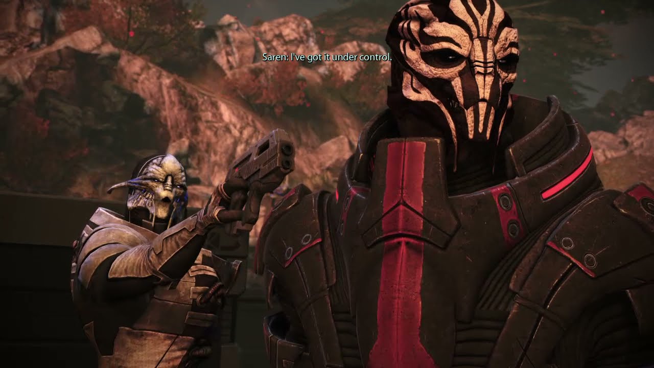 Mass Effect 1 Legendary Edition Saren Kills Nihlus