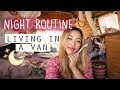 LIVING IN A CAR – My Night &amp; Skincare Routine