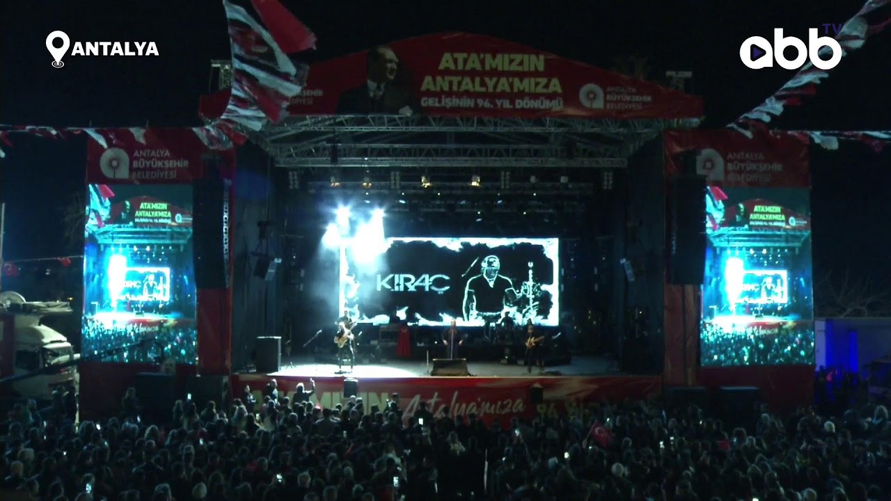 ATA'MIZIN ANTALYA'MIZA GELİŞİNİN 96. YILDÖNÜMÜ KIRAÇ KONSERİ