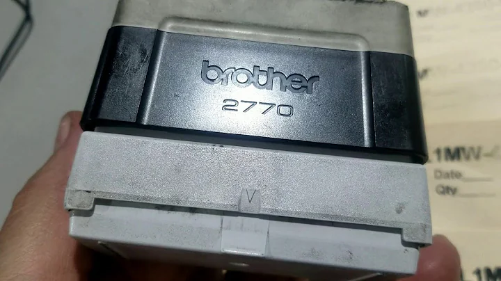 How to refill a self inking stamp pad