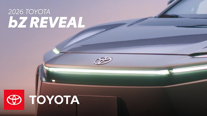 2026 Toyota bZ Reveal: ხელახლა განსაზღვრა ელექტრო მართვა | ტოიოტა