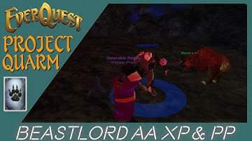 EverQuest Project Quarm | Beastlord Lvl 60 | AA Experience Farming With A Side Of Platinum Pieces