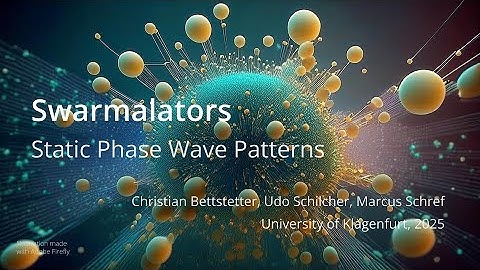 Swarmalators: Static phase wave patterns
