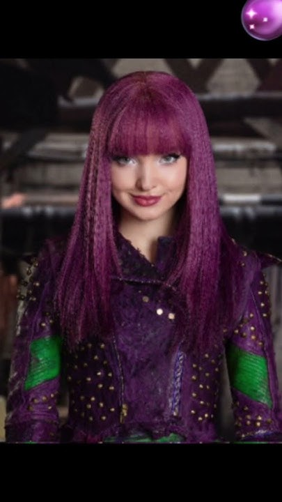 Mal in the movie 💚💜 - YouTube