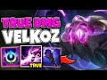 VEL'KOZ DOES LEGIT TRUE DAMAGE IN SEASON 11! (20 SECOND ULT CD) - League of Legends